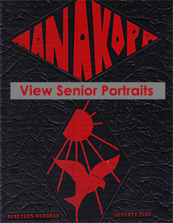 Front cover of Hiram Johnson Class of 1975 senior yearbook